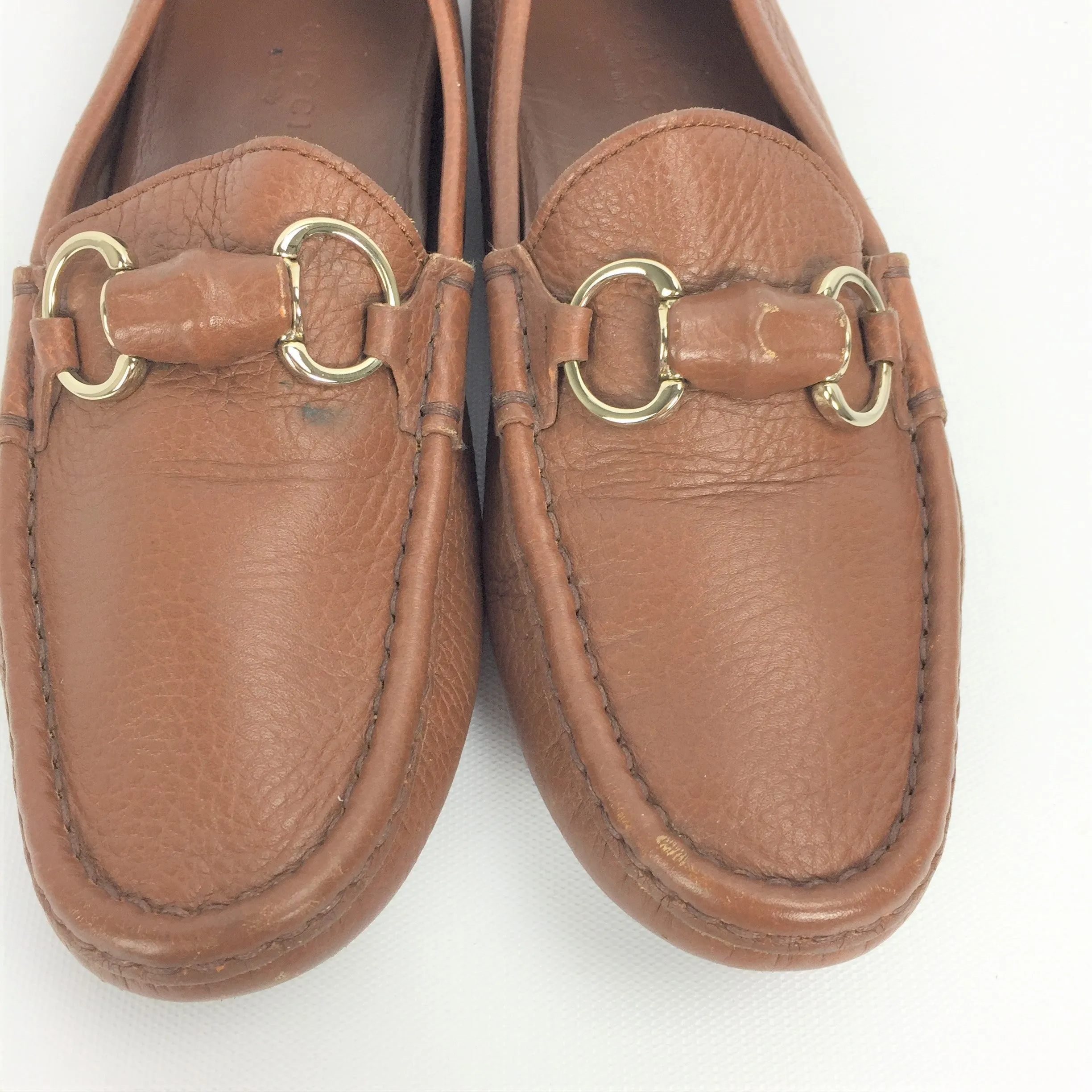 297128 Horsebit Bamboo Loafers