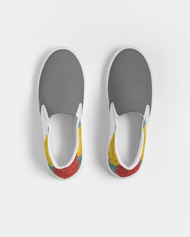 gray rose Slip-On Canvas Shoe