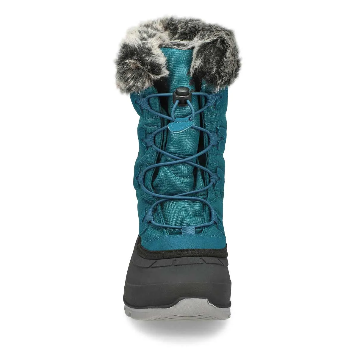 KAMIK MOMENTUM-3 Snow Seam-Sealed Waterproof Plush Faux-Fur Collar Boots TEAL (9, TEAL)