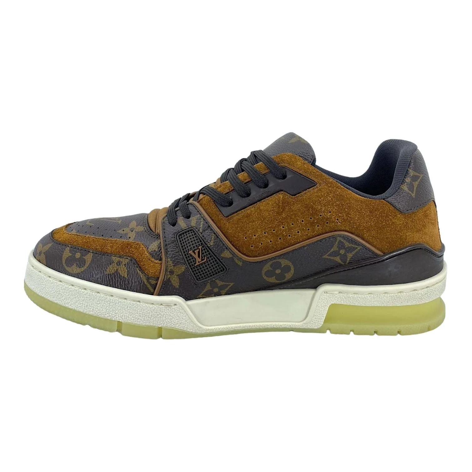Louis Vuitton LV Trainer Low Monogram Brown Pre-Owned