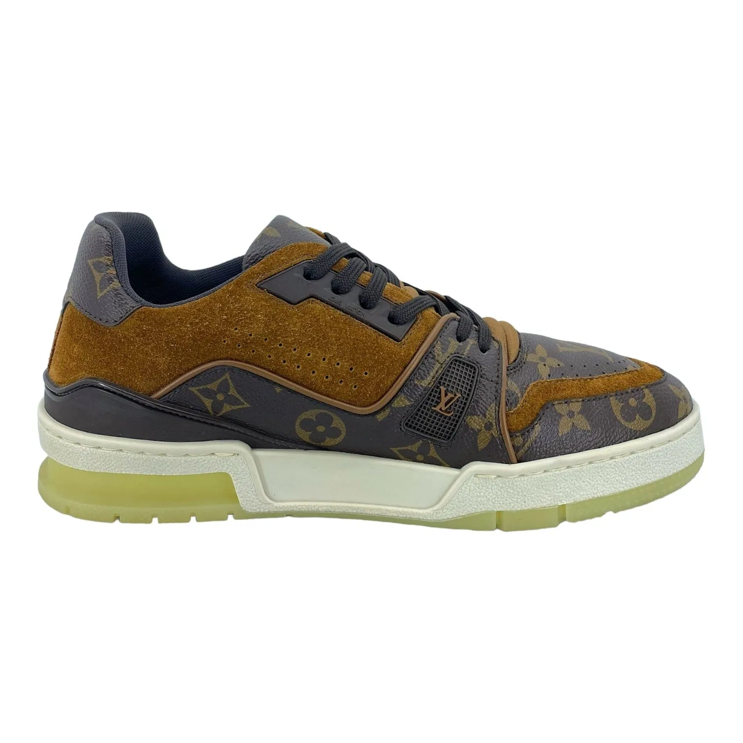 Louis Vuitton LV Trainer Low Monogram Brown Pre-Owned