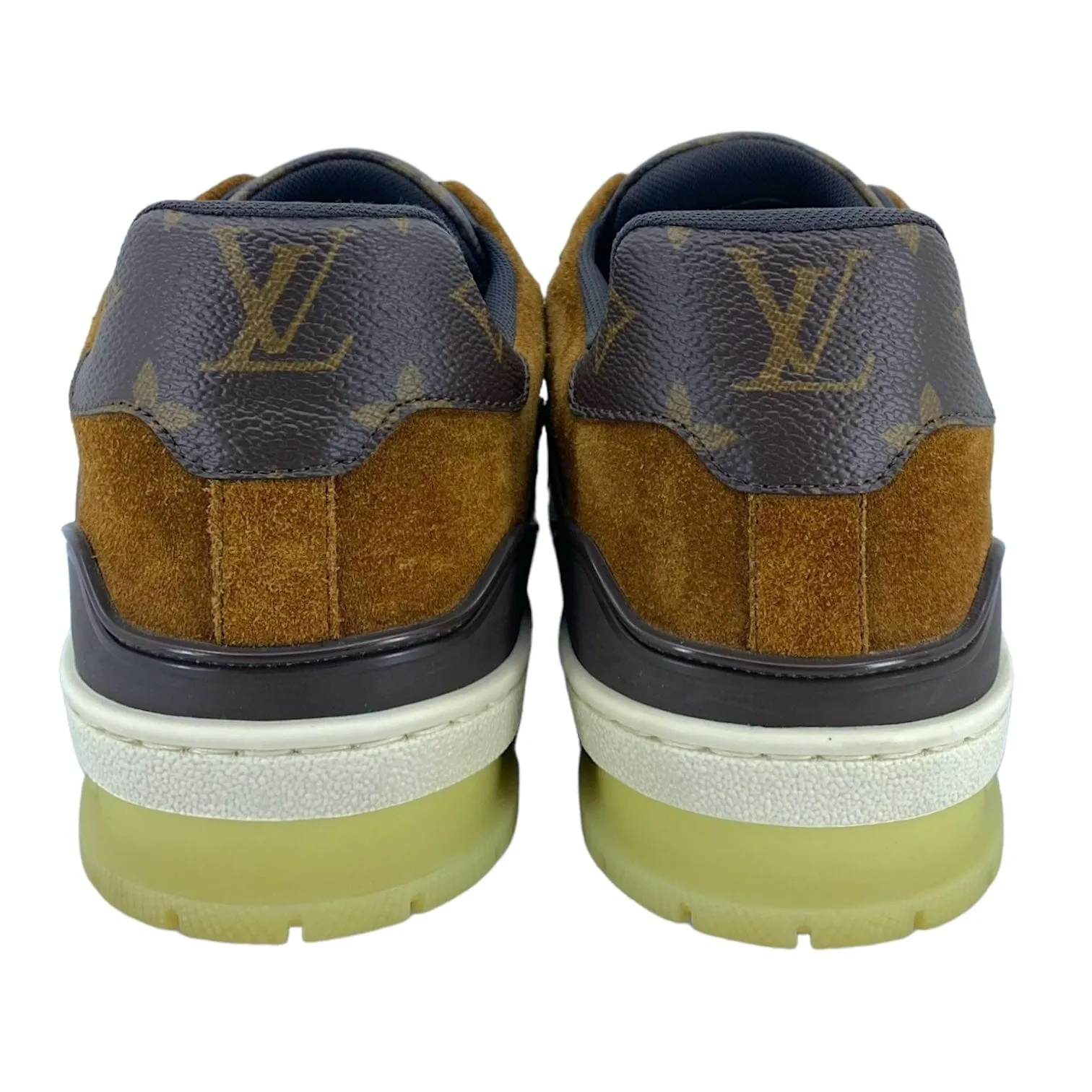 Louis Vuitton LV Trainer Low Monogram Brown Pre-Owned