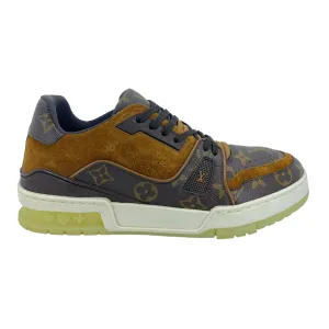 Louis Vuitton LV Trainer Low Monogram Brown Pre-Owned
