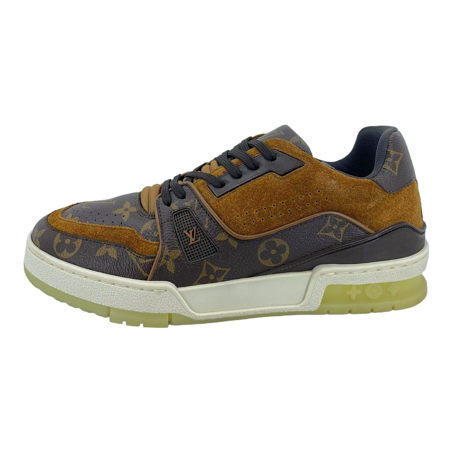 Louis Vuitton LV Trainer Low Monogram Brown Pre-Owned
