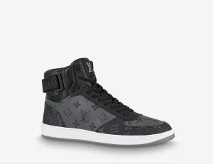 LOUIS VUITTON MONOGRAM RIVOLI SNEAKERS BOOTS