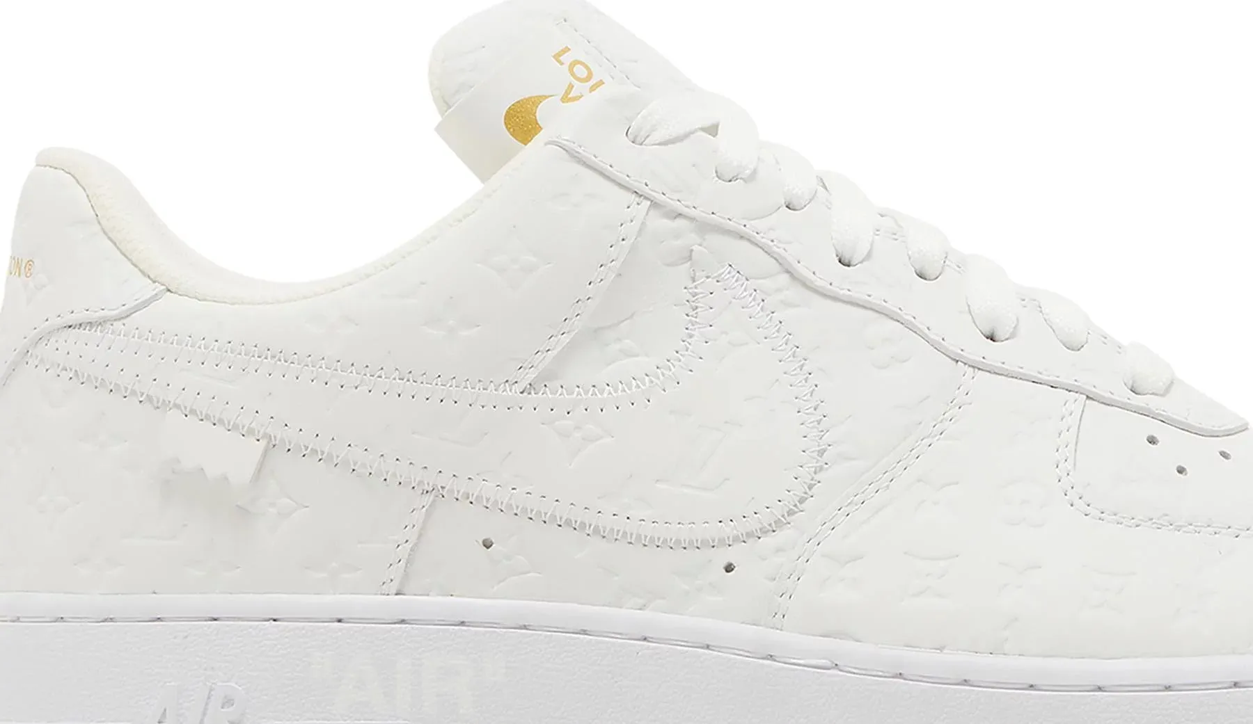 Louis Vuitton x Air Force 1 Low 'Triple White'