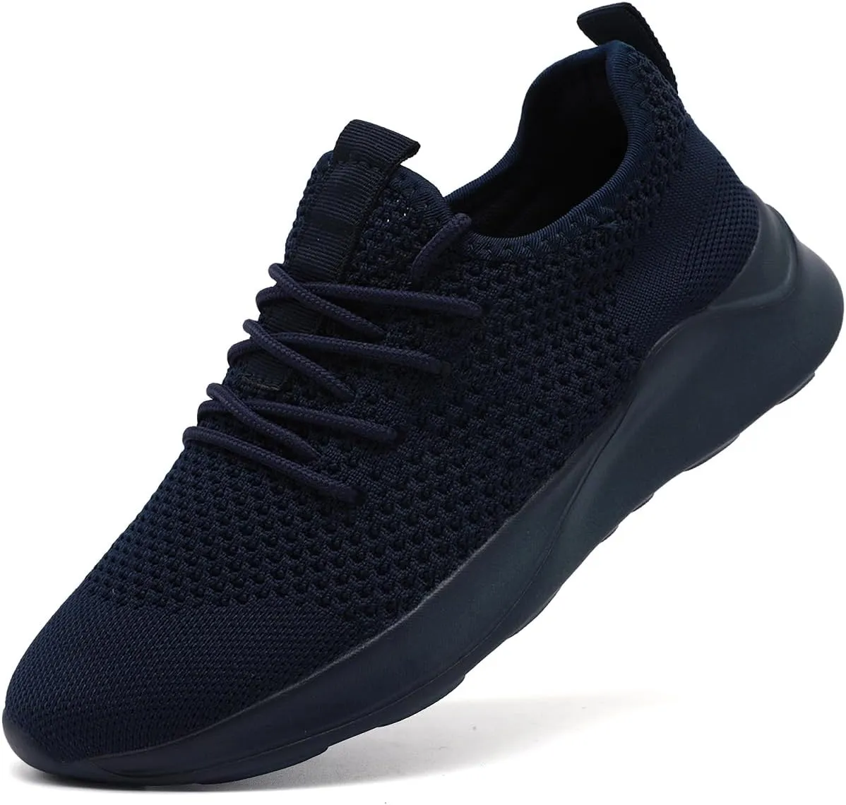 Men's Running Walking Shoes Sneakers Tennis Fitness Athletic Shoes Non Slip On Sports Casual Workout Shoe Lightweight Comfortable Gym Fashion Breathable Mesh Trainer