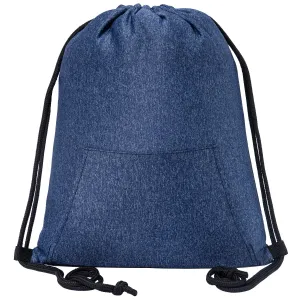 Mélange Drawstring Bag w/ Quick-Access Pocket