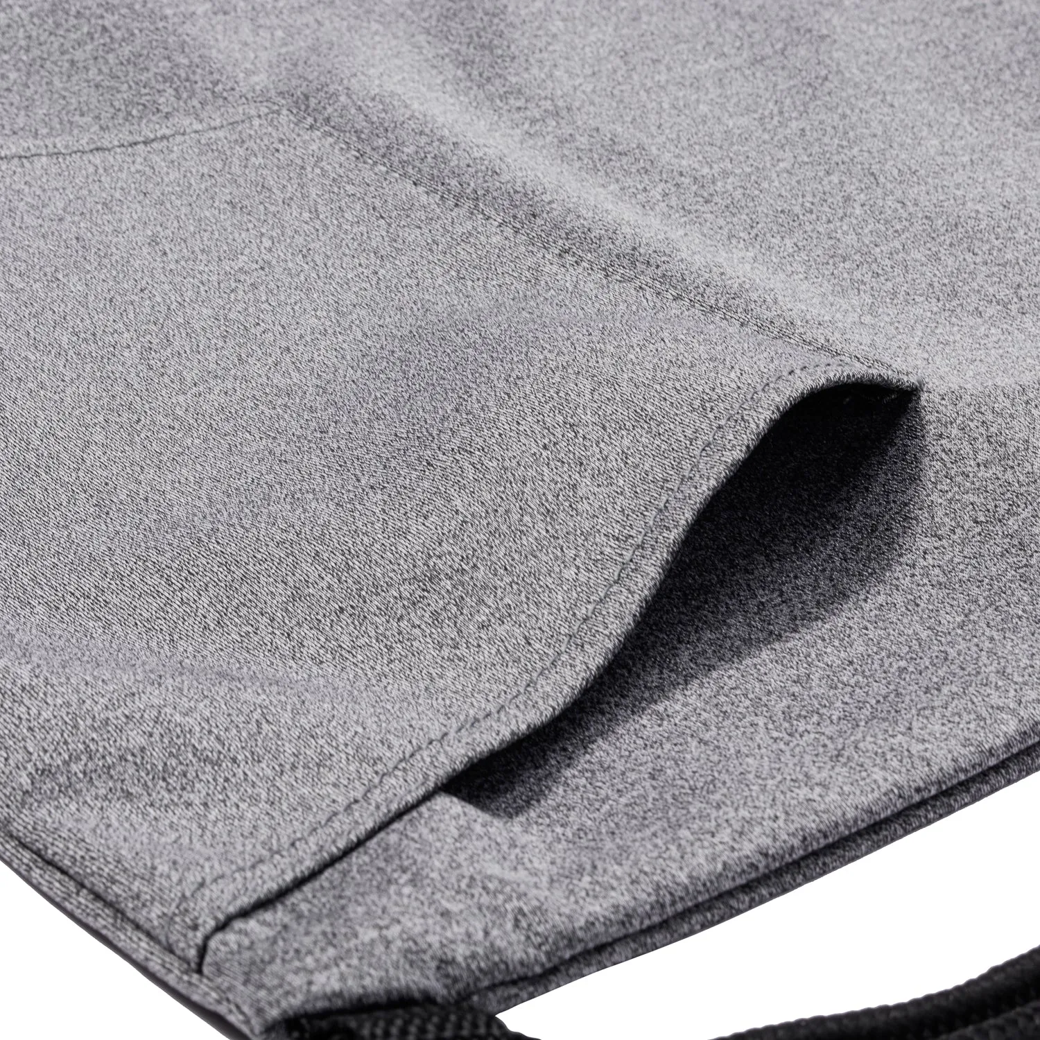 Mélange Drawstring Bag w/ Quick-Access Pocket