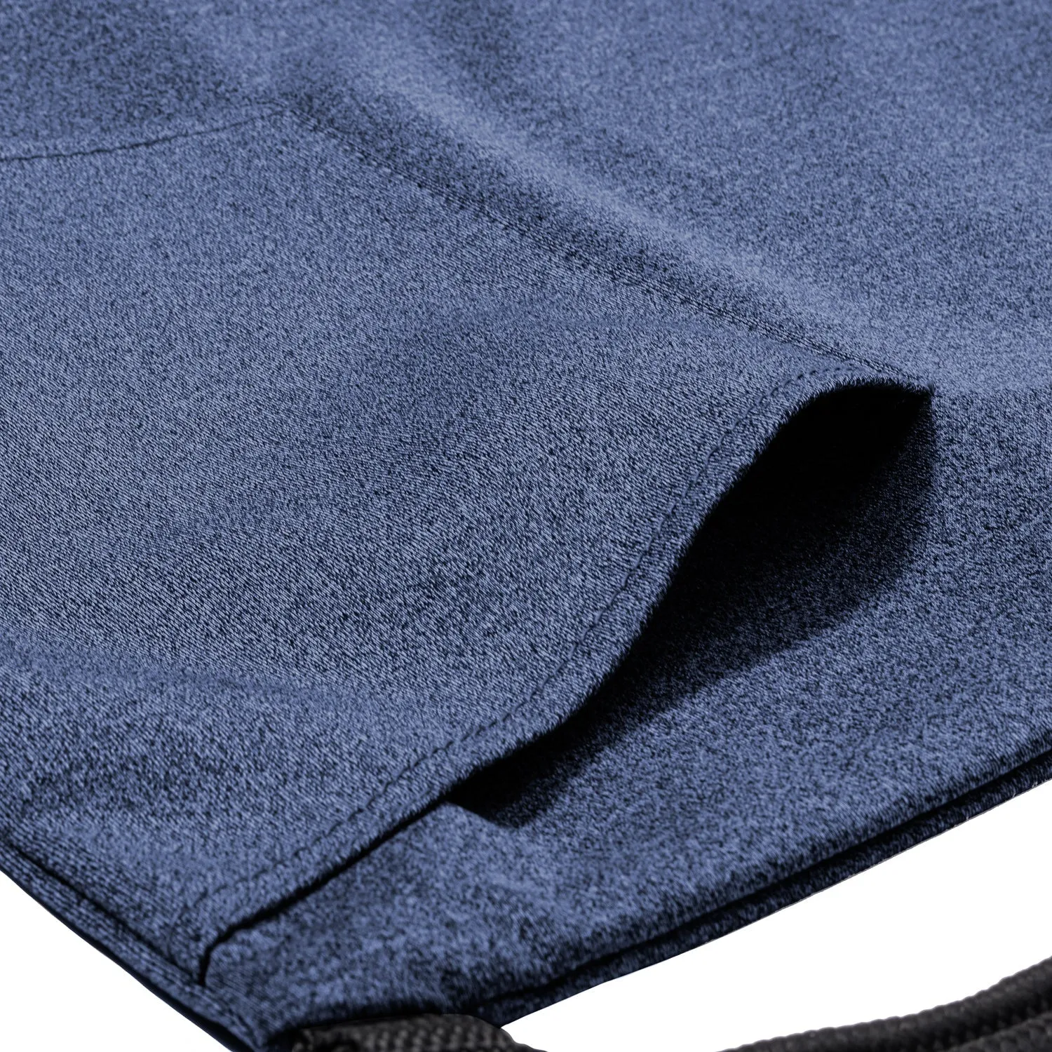 Mélange Drawstring Bag w/ Quick-Access Pocket