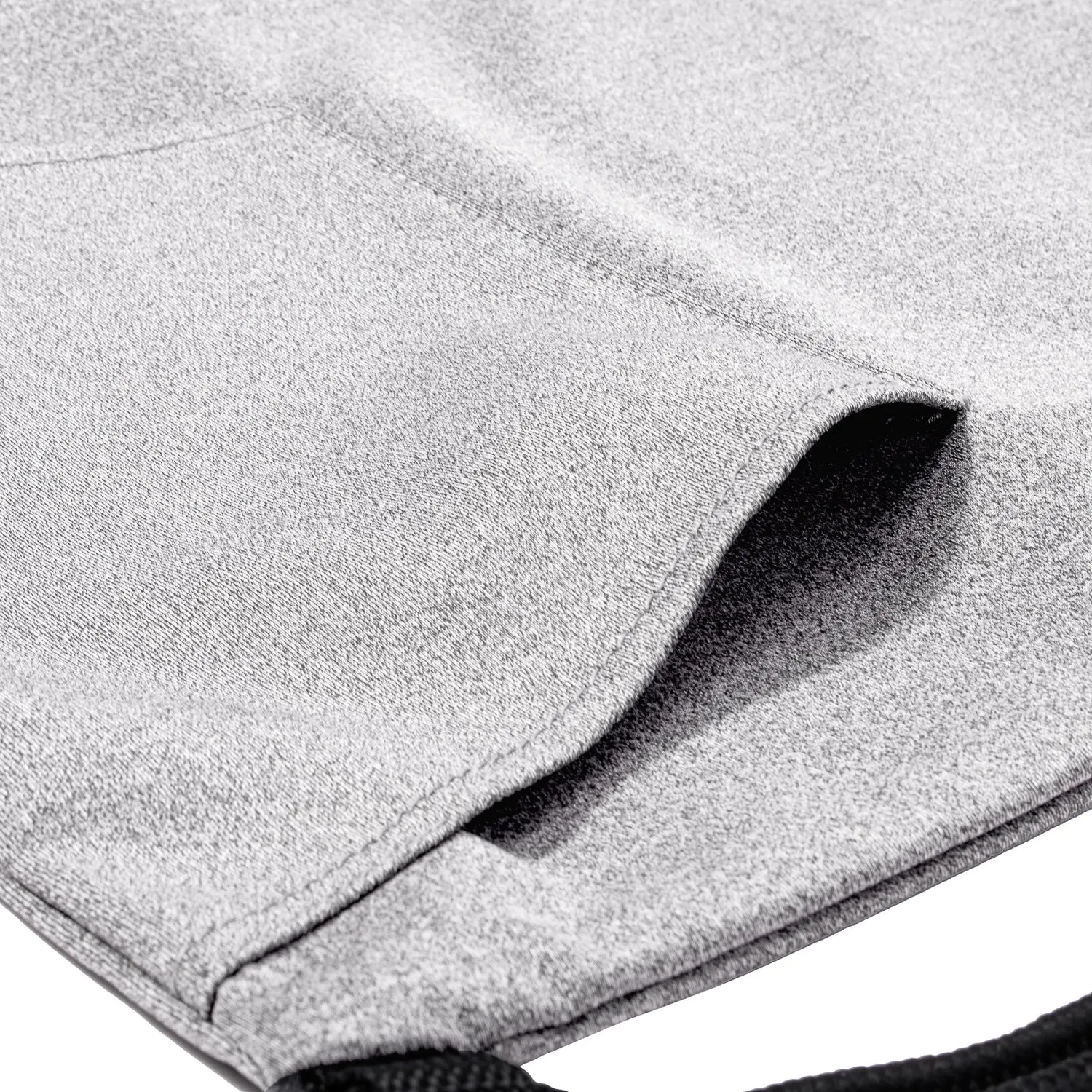 Mélange Drawstring Bag w/ Quick-Access Pocket