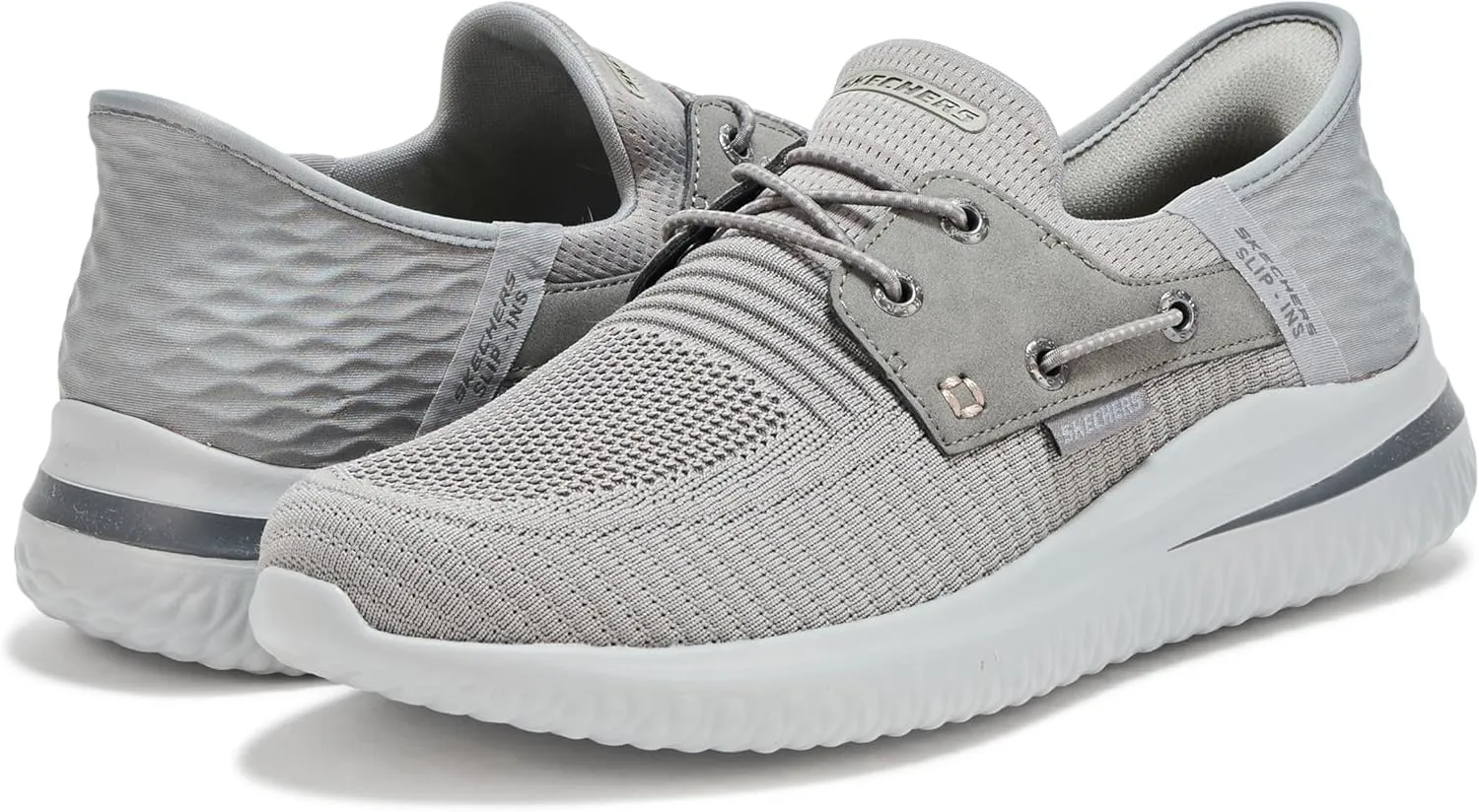 Skechers Men's Delson 3.0-Roth 210606 Low Profile Bungee Lace Slip-Ins