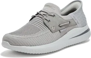 Skechers Men's Delson 3.0-Roth 210606 Low Profile Bungee Lace Slip-Ins