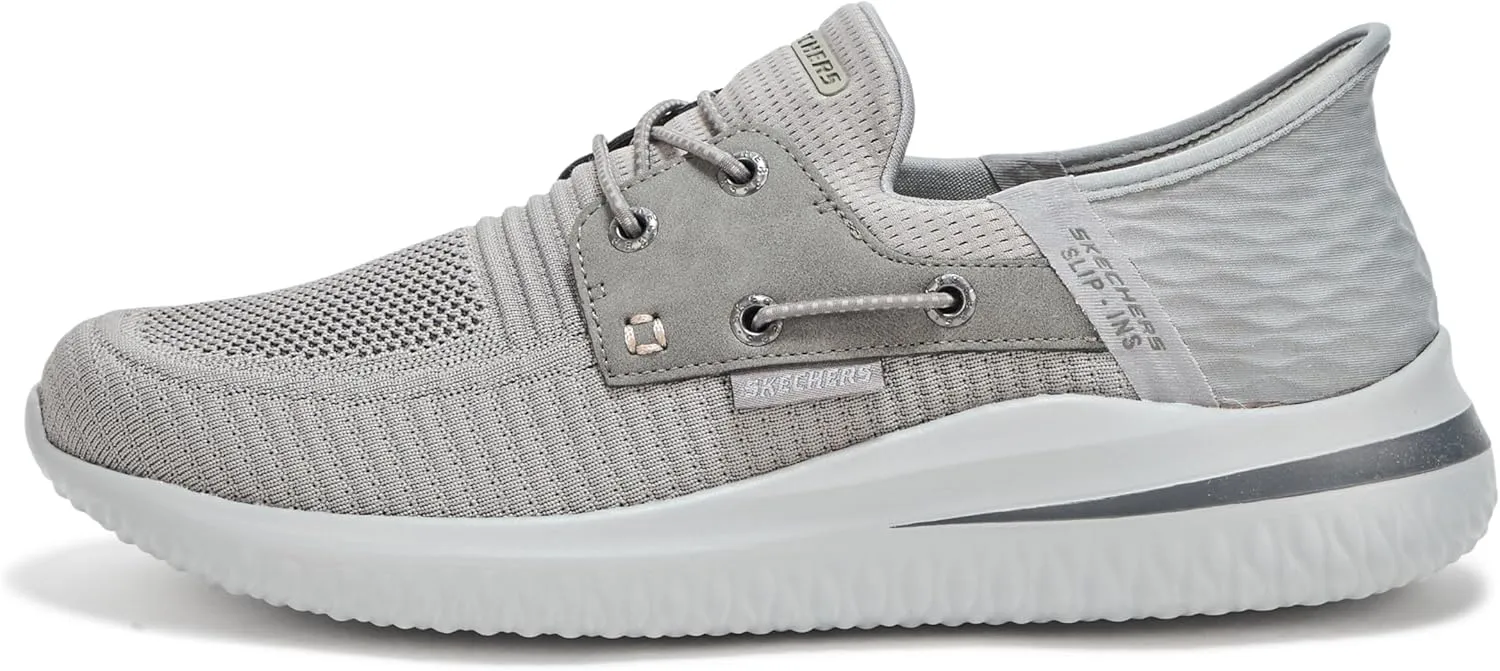 Skechers Men's Delson 3.0-Roth 210606 Low Profile Bungee Lace Slip-Ins