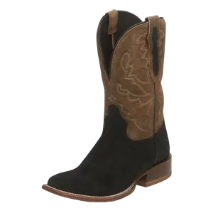 Tony Lama Tucson Wide Square Toe Tan Western Boots